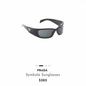 Prada Dark Gray Symbole Sunglasses